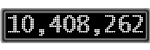 The GaugeControl contains 1 gauge with values: (10,408,072).