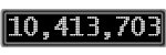 The GaugeControl contains 1 gauge with values: (10,411,937).