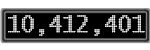 The GaugeControl contains 1 gauge with values: (10,411,306).