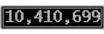 The GaugeControl contains 1 gauge with values: (10,410,534).