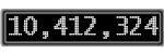 The GaugeControl contains 1 gauge with values: (10,411,933).