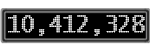 The GaugeControl contains 1 gauge with values: (10,411,933).