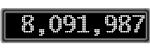 The GaugeControl contains 1 gauge with values: (8,091,573).
