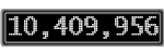 The GaugeControl contains 1 gauge with values: (10,409,785).