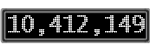 The GaugeControl contains 1 gauge with values: (10,411,963).