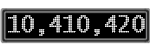 The GaugeControl contains 1 gauge with values: (10,410,313).