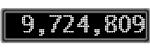 The GaugeControl contains 1 gauge with values: (9,724,448).