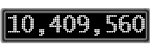 The GaugeControl contains 1 gauge with values: (10,409,487).