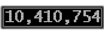 The GaugeControl contains 1 gauge with values: (10,410,477).