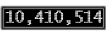 The GaugeControl contains 1 gauge with values: (10,410,527).