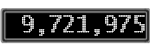 The GaugeControl contains 1 gauge with values: (9,721,611).
