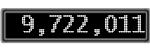The GaugeControl contains 1 gauge with values: (9,721,995).