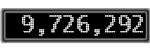 The GaugeControl contains 1 gauge with values: (9,726,299).