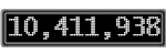 The GaugeControl contains 1 gauge with values: (10,408,032).