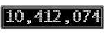 The GaugeControl contains 1 gauge with values: (10,408,033).