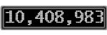 The GaugeControl contains 1 gauge with values: (10,408,266).