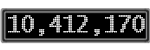 The GaugeControl contains 1 gauge with values: (10,408,033).