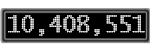 The GaugeControl contains 1 gauge with values: (10,408,032).