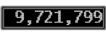 The GaugeControl contains 1 gauge with values: (9,721,529).
