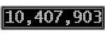 The GaugeControl contains 1 gauge with values: (10,407,587).