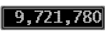 The GaugeControl contains 1 gauge with values: (9,721,529).