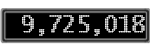 The GaugeControl contains 1 gauge with values: (9,724,890).