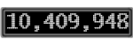 The GaugeControl contains 1 gauge with values: (10,409,785).