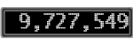 The GaugeControl contains 1 gauge with values: (9,727,087).