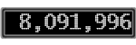 The GaugeControl contains 1 gauge with values: (8,091,580).