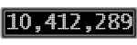 The GaugeControl contains 1 gauge with values: (10,412,139).