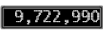 The GaugeControl contains 1 gauge with values: (9,722,307).
