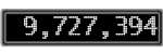 The GaugeControl contains 1 gauge with values: (9,725,515).