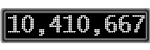 The GaugeControl contains 1 gauge with values: (10,410,313).
