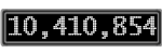 The GaugeControl contains 1 gauge with values: (10,410,477).