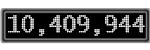 The GaugeControl contains 1 gauge with values: (10,409,759).