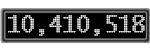 The GaugeControl contains 1 gauge with values: (10,410,316).