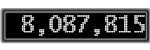 The GaugeControl contains 1 gauge with values: (8,087,603).