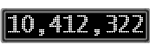 The GaugeControl contains 1 gauge with values: (10,411,947).