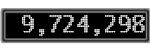The GaugeControl contains 1 gauge with values: (9,722,313).
