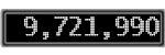 The GaugeControl contains 1 gauge with values: (9,721,996).