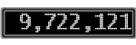 The GaugeControl contains 1 gauge with values: (9,721,995).