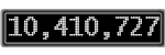 The GaugeControl contains 1 gauge with values: (10,410,748).