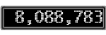 The GaugeControl contains 1 gauge with values: (8,087,686).