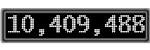 The GaugeControl contains 1 gauge with values: (10,409,002).