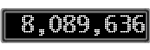 The GaugeControl contains 1 gauge with values: (8,089,450).
