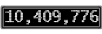 The GaugeControl contains 1 gauge with values: (10,409,487).