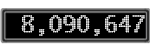 The GaugeControl contains 1 gauge with values: (8,090,346).