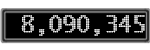 The GaugeControl contains 1 gauge with values: (8,090,166).