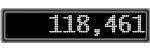 The GaugeControl contains 1 gauge with values: (118,416).