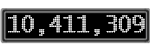 The GaugeControl contains 1 gauge with values: (10,411,337).